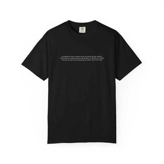 PROMISES FROM GOD BLACK COTTON T-SHIRT