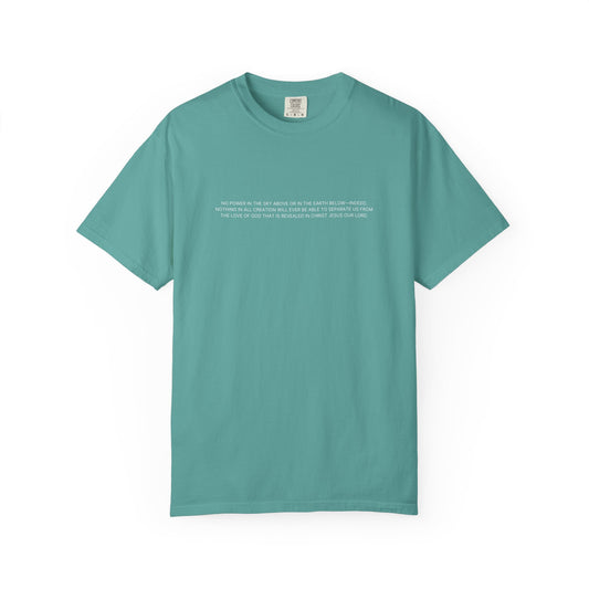 PROMISES FROM GOD SEAFOAM COTTON T-SHIRT