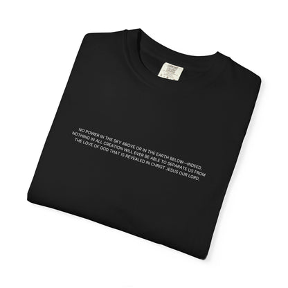 PROMISES FROM GOD BLACK COTTON T-SHIRT